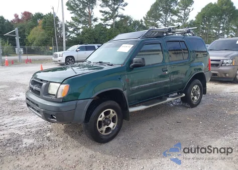 2001 Nissan Xterra Xe-V6 z USA, uszkodzony, nr VIN 5N1ED28T31C551197